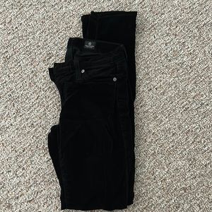 AG Adriano Goldschmied made in the USA designer black jean pant 25 regular